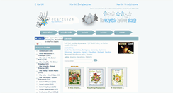 Desktop Screenshot of ekartki24.eu
